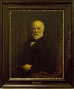 Self-portrait Hendrik Jacobus Scholten by Hendrik Jacobus Scholten