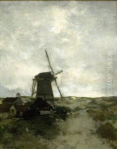 the Mill by Johan Hendrik Weissenbruch