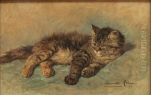 Kitten by Henriette Ronner-Knip