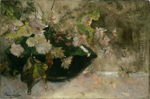 Stilleven met pioenen by Floris Verster