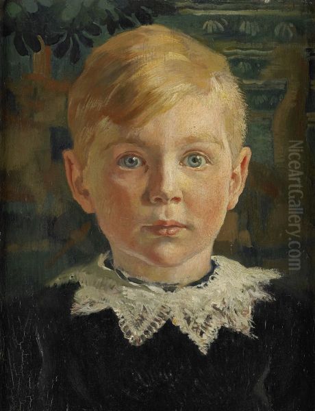 Jeugdportret van Joseph Luns - view 1