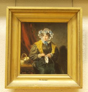 Portret van mevrouw H. Hentzepeter Portret van mevrouw H. Hentzepeter