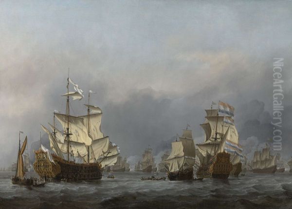 De overgave van de Royal Prince - view 1