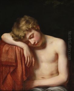 Sleeping boy by Woutherus Mol