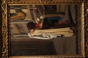 Filippo Lippi et Lucrezia Butiau Musee des beaux-arts de Lyon dans le cadre de l'exposition L'invention du Passe. Histoires de coeur et d'epee 1802-1850. Filippo Lippi et Lucrezia Butiau Musee des beaux-arts de Lyon dans le cadre de l'exposition L'invention du Passe. Histoires de coeur et d'epee 1802-1850.