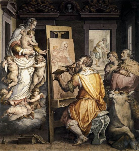 St Luke Painting the Virgin - view 1