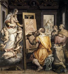 St Luke Painting the Virgin