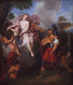 Venus apportant des armes a Enee