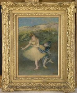 Arlequin et Colombine by Edgar Degas