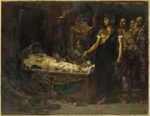 Auguste au tombeau d'Alexandre