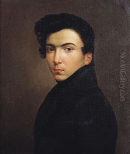 Self-portrait at 17 when he arrived in Paris
