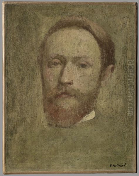 Self-portrait, face study - view 1