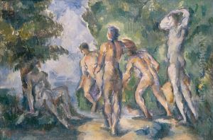 Bathers by Paul Cezanne