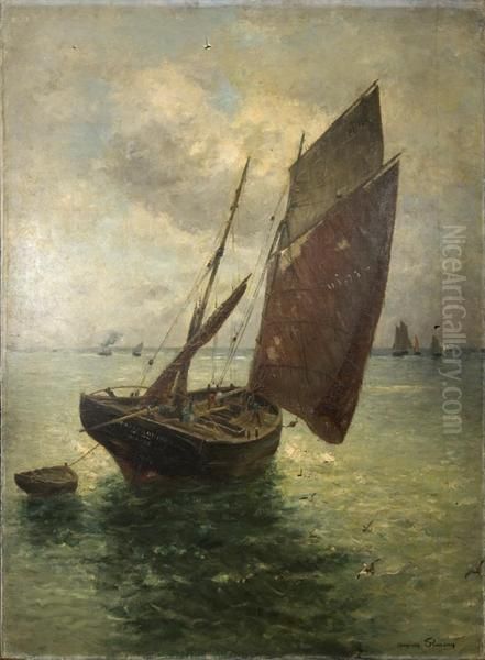 Bateaux de peche de Dieppe. - view 1