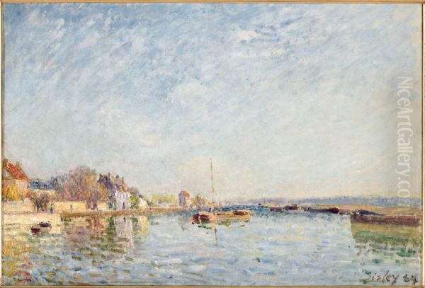 The Loing's Canal - view 1