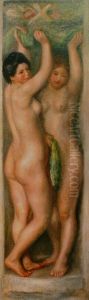 Cariatides by Pierre Auguste Renoir