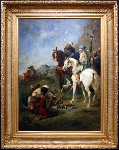 Chasse au faucon en Algerie : la curee - view 1