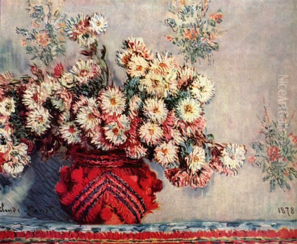 Stilleben mit Chrysanthemen - view 1