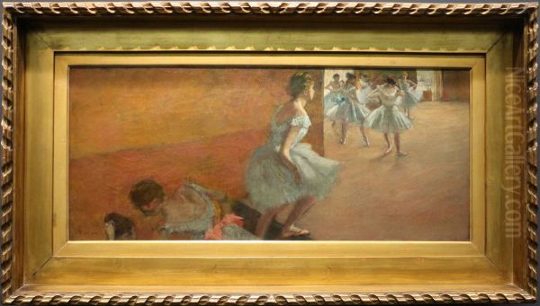 Danseuses montant un escalier - view 1