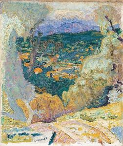 Decor meridional, le Cannet by Pierre Bonnard