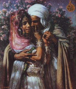 Abdel Ghourem et Nour el Ain (Esclave d'amour et Lumiere des yeux) by Nasreddine Dinet