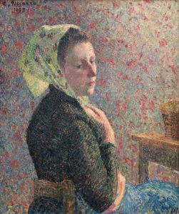 Femme au fichu vert