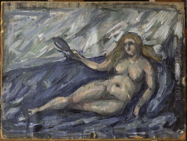 Femme au miroir - view 1