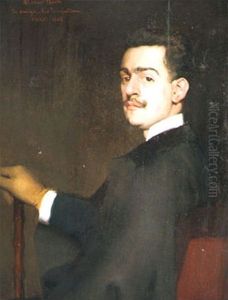 Portrait ofGabriel de Yturri(1864-1905) by Antonio De La Gandara