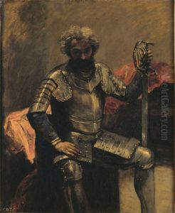 L'Homme d'armes assis
