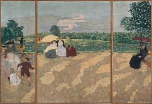 Public Gardens by Jean-Edouard Vuillard