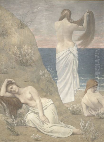 Young Girls by the Seaside - view 1