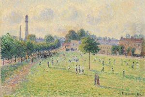 Kew greens by Camille Pissarro