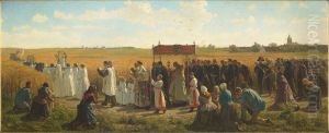The Blessing of the wheat in Artois