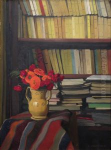 The Library (still-life) by Felix Vallotton