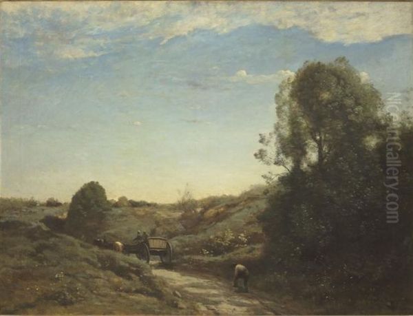 La Charrette, souvenir de Marcoussis - view 1