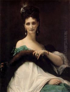 La Comtesse De Keller(marquise de Saint Yves d'Alveydre) by Alexandre Cabanel