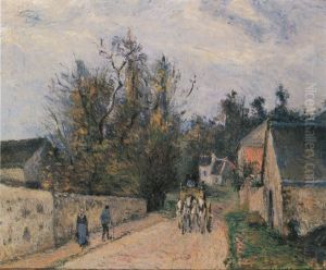 Rue de l'Hermitage near Ennery, Pontoise