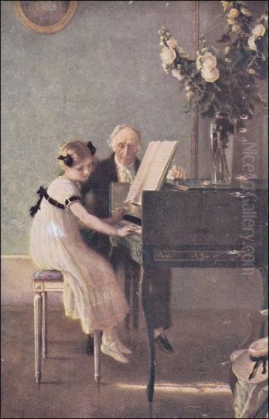 La Lecon de clavecin - view 1