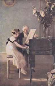 La Lecon de clavecin La Lecon de clavecin