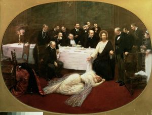 St. Mary Magdalene in the House of Simon the Pharisee by Jean Beraud