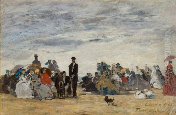 La plage de Trouville - view 1