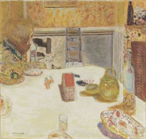 La Salle a manger au Cannet by Pierre Bonnard