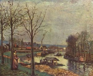 La Seine a Port-Marly, le lavoir
