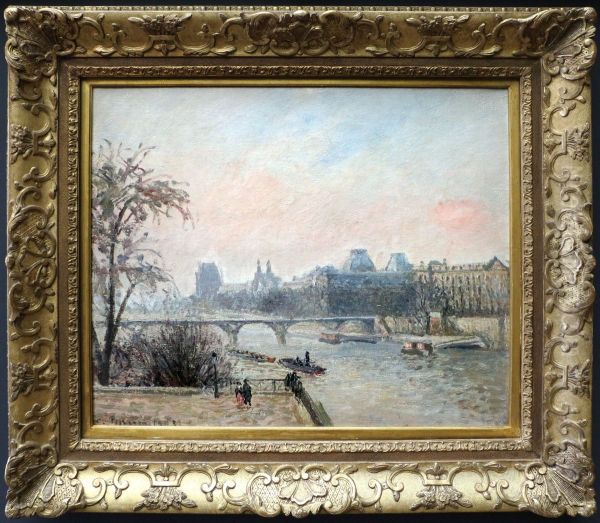 La Seine et le Louvre - view 1