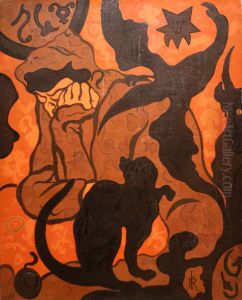La Sorciere au chat noir by Paul Ranson