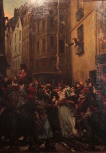 L'Arrestation de Charlotte Corday apres le meurtre de Marat (13 juillet 1793) L'Arrestation de Charlotte Corday apres le meurtre de Marat (13 juillet 1793)