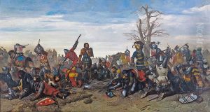 Le Combat des Trente by Octave Penguilly l'Haridon