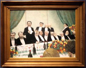 Le toast by Felix Vallotton