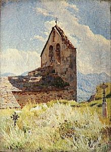 L'eglise d'Angoustrine