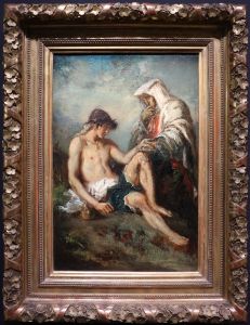 L'enfance de Sixte-Quint by Gustave Moreau